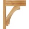 Ekena Millwork Imperial Block Rough Sawn Outlooker, Western Red Cedar, 6"W x 16"D x 20"H OUT06X16X20IMP05RWR - alternate 3